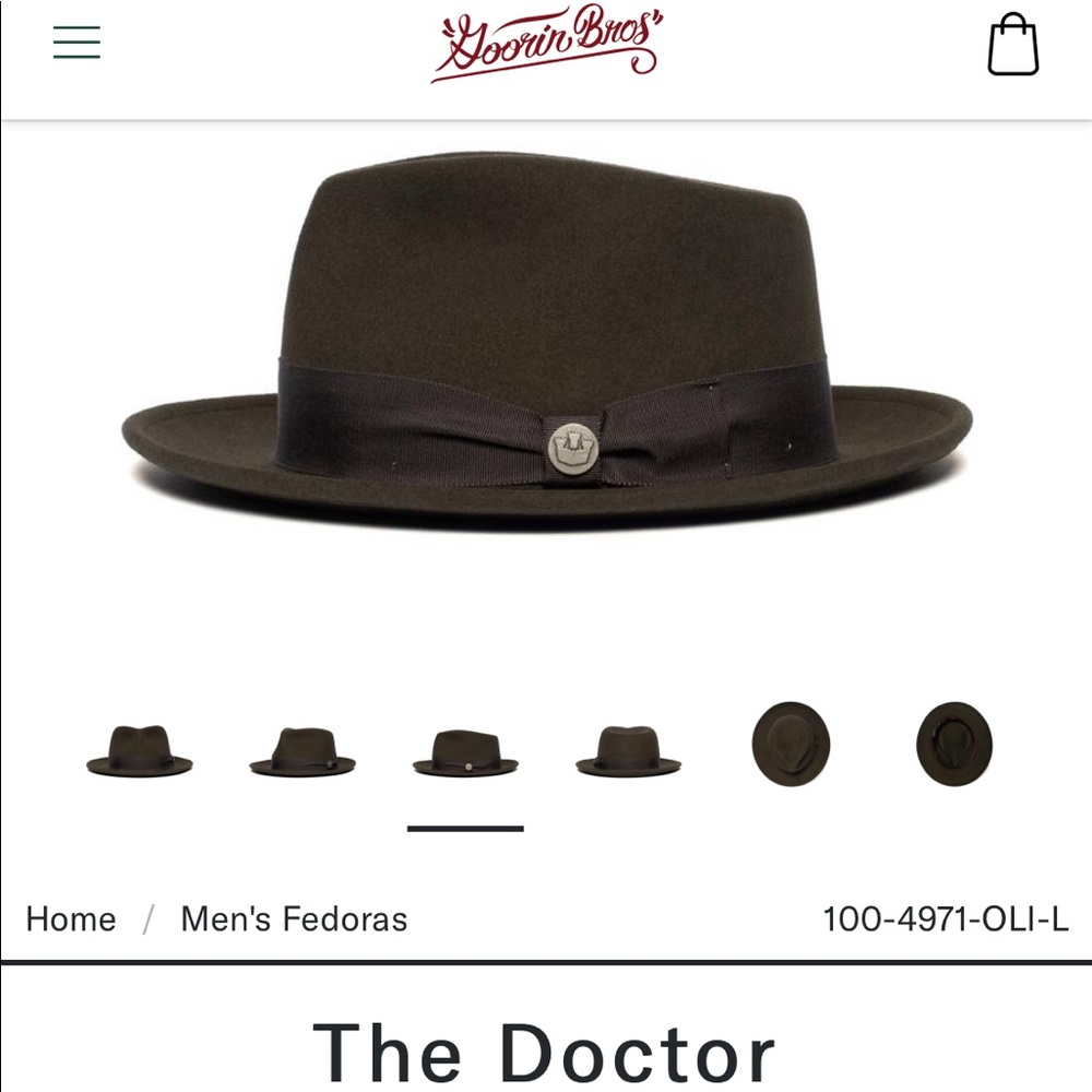 Goorin Bro’s Fedora “The Doctor” (large)